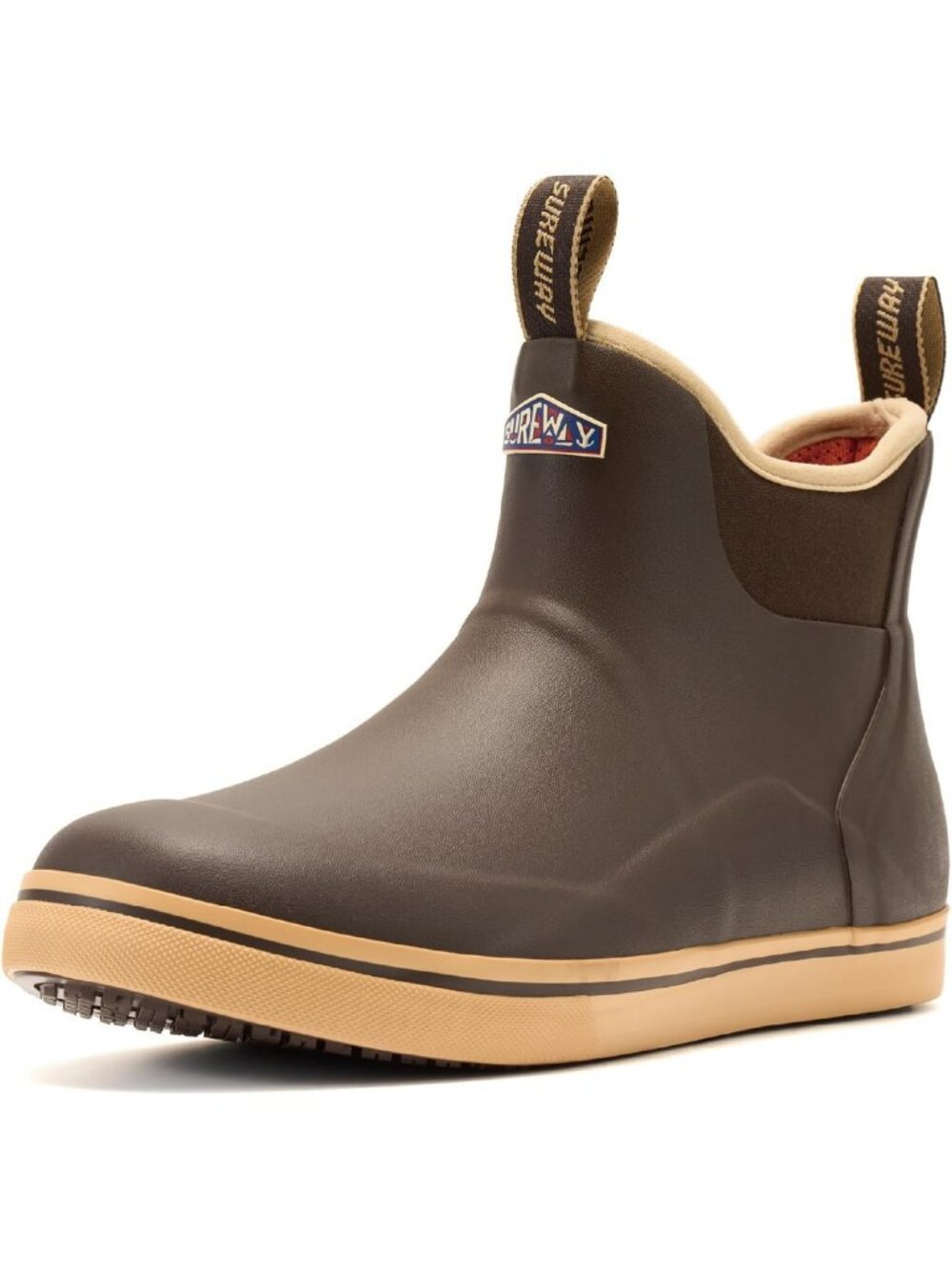 Men's Non-Slip Deck Boots for Fishing & Boating | Ankle Waterproof Footwear